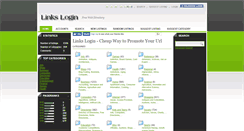 Desktop Screenshot of linkslogin.com